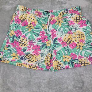 Brooks Brothers Country Club Men’s Size Large Adult Swim Trunks Floral‎ Men's